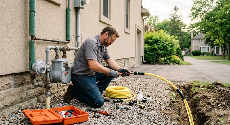 Natural Gas Plumbing in Fredericksburg, VA
