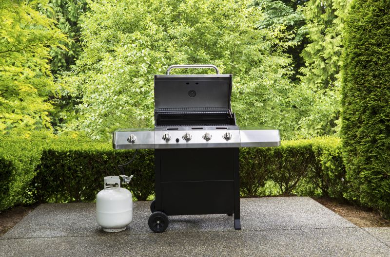 Outdoor Gas Line Setup
