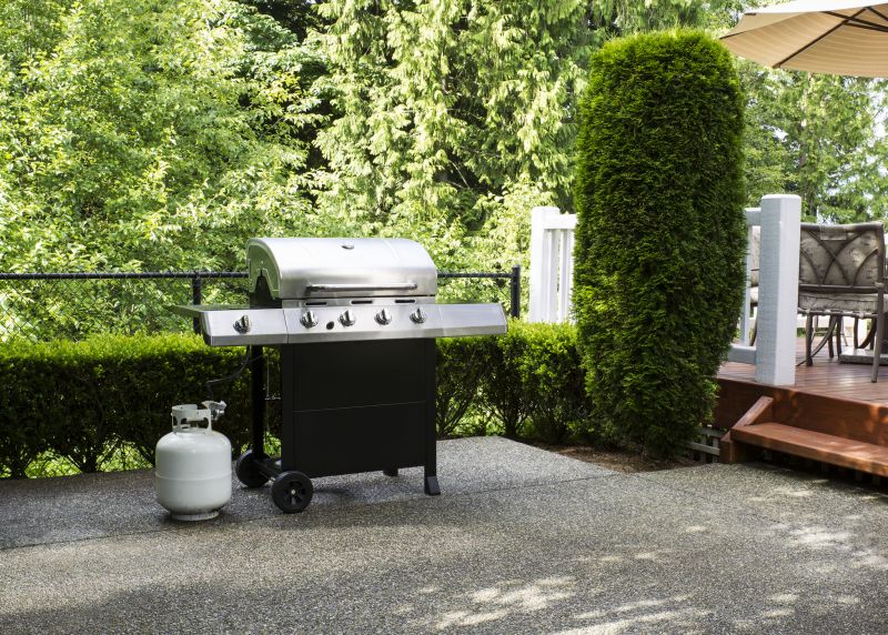 Outdoor Gas Line Setup