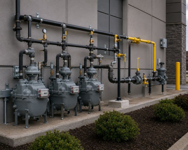 Commercial Gas Piping in Sacramento, CA