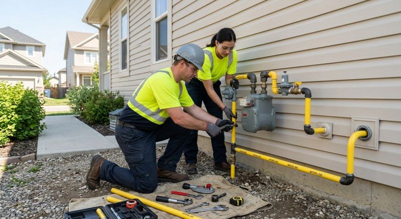 Gas Line Plumbing in Kansas City, MO