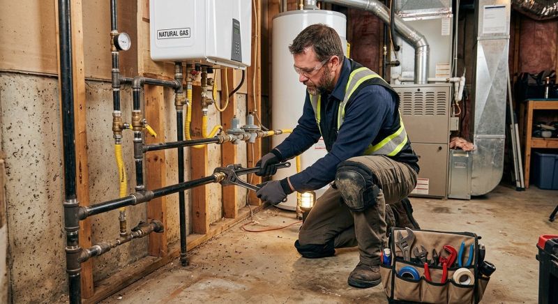Gas Line Repair in Annapolis, MD