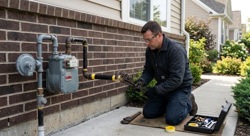 Gas Line Repair in Sacramento, CA