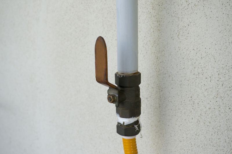 Outdoor Gas Line Setup