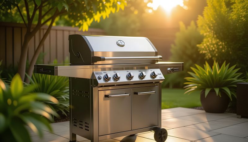 Outdoor Gas Line Setup