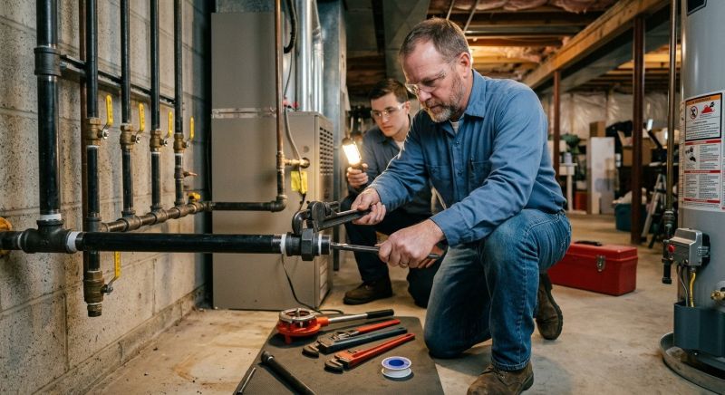 Residential Gas Piping in Kansas City, MO